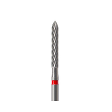 H284 Beveled End Cylinder Finishing Carbide Burs