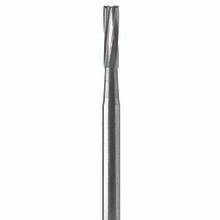 Carbide Bur, Flat Fissure Plain Cut (Long Head)