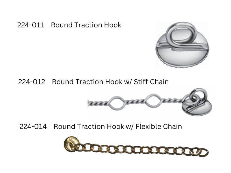 thumbnail image 2 of 10 Packs Dental Orthodontic Traction Hooks - Round Type, 3mm Diameter (Caplin Tube) 2 of 6
